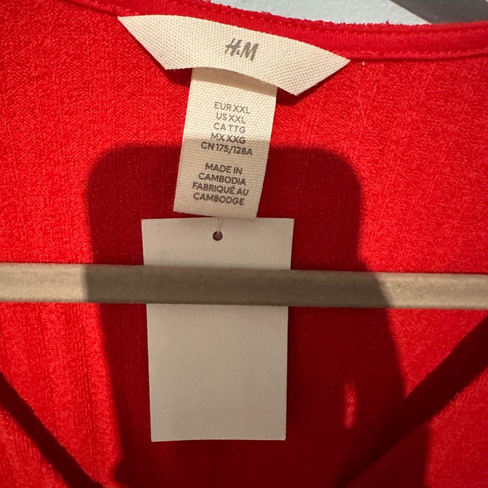 H&M Women's Red Sweater